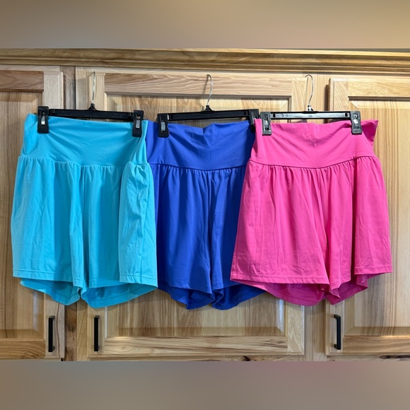 HALARA Pants - HALARA Set of 3 Super High Waisted Pocket Activewear Yoga 5 Inch Shorts Size M